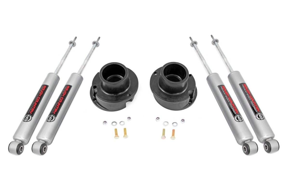 Ram 3500 Suspension Lift Kit - Front - Rough Country - Rough Country N3 - '13-'23